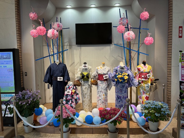 夏のイベントを浴衣で楽しみませんか？【ゆめタウン店】