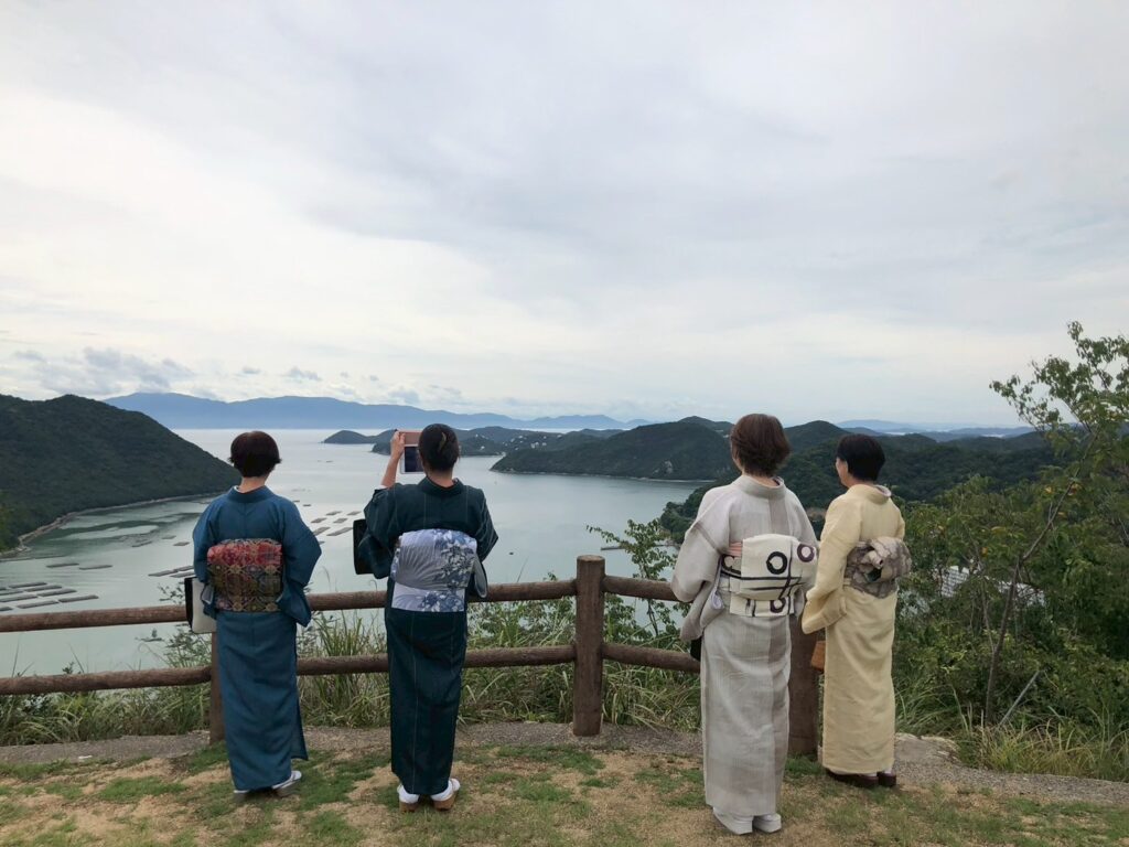 きものDEおでかけ★岡山備前