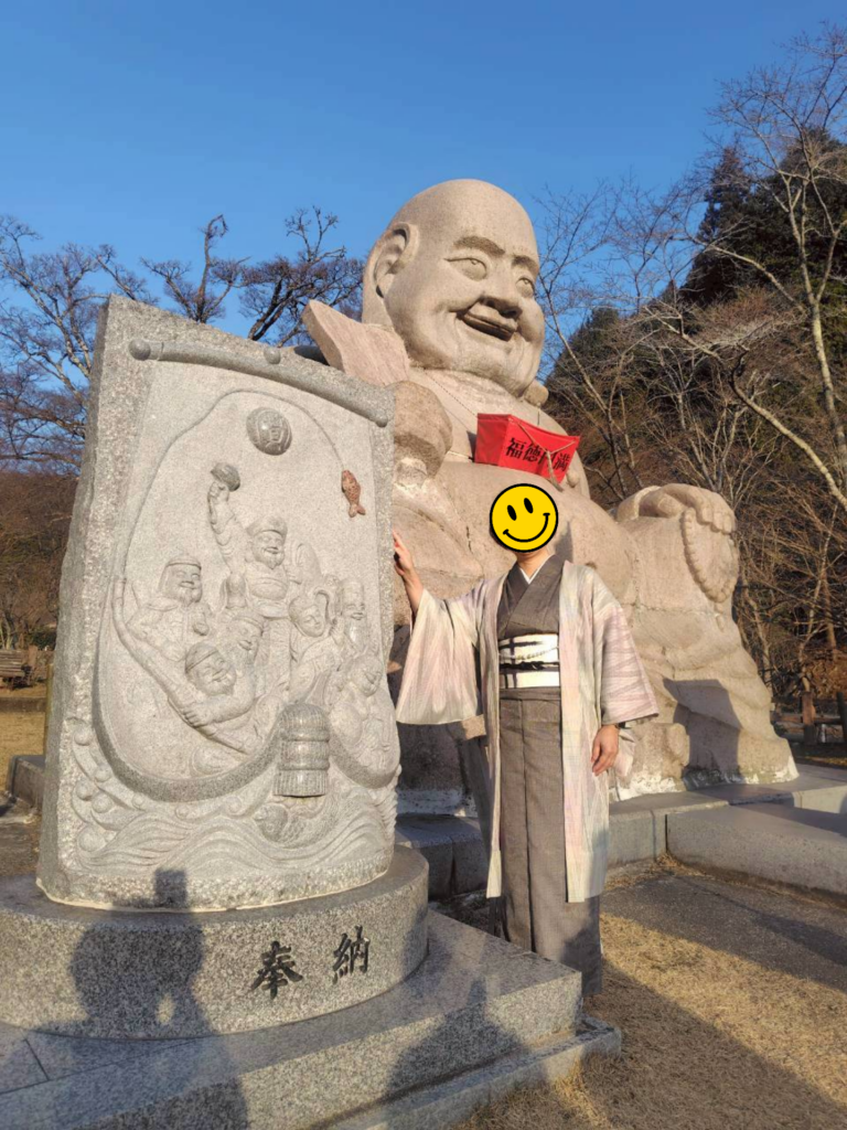 きものでおでかけ　初詣